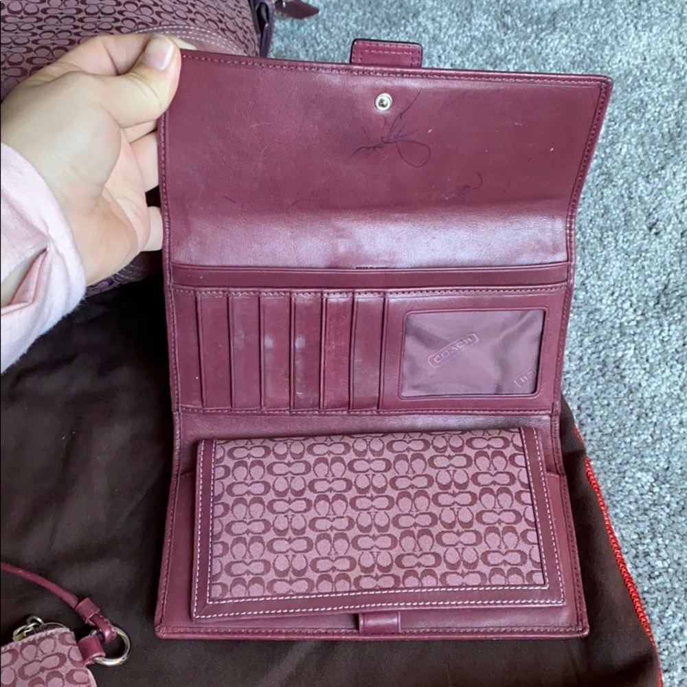Coach Purse and Wallet Set - Picture 9 of 16